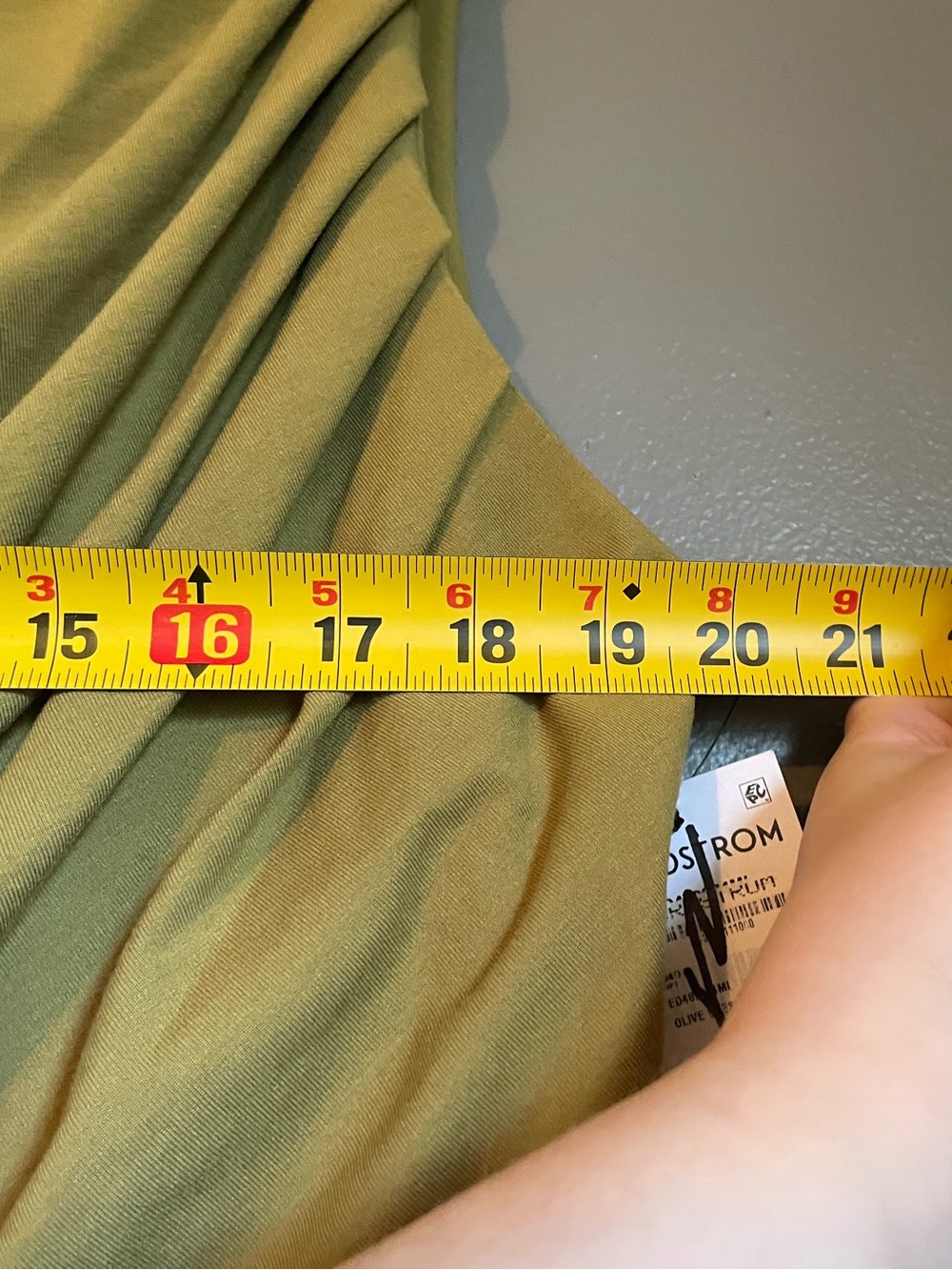 NWT Open Edit Sz XL Women’s Olive Green Pleated Sleeveless Mini Dress Ret $59! - Picture 10 of 14